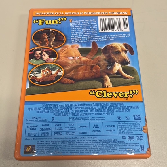 Garfield the movie dvd - Picture 2 of 4